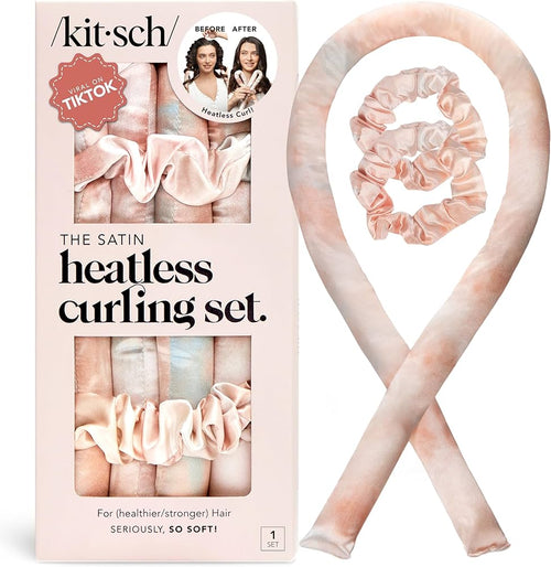 LumiCurl Satin Heatless Curlers - Full set