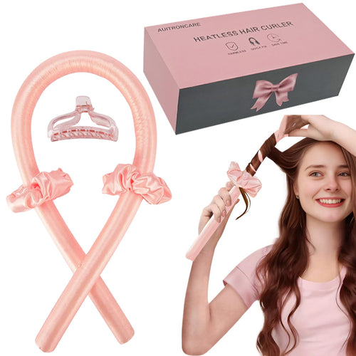 LumiCurl Heatless Hair Curling Set - Complete kit with box
