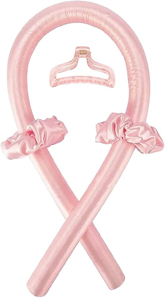 LumiCurl Heatless Curling Rod - Woman wearing overnight